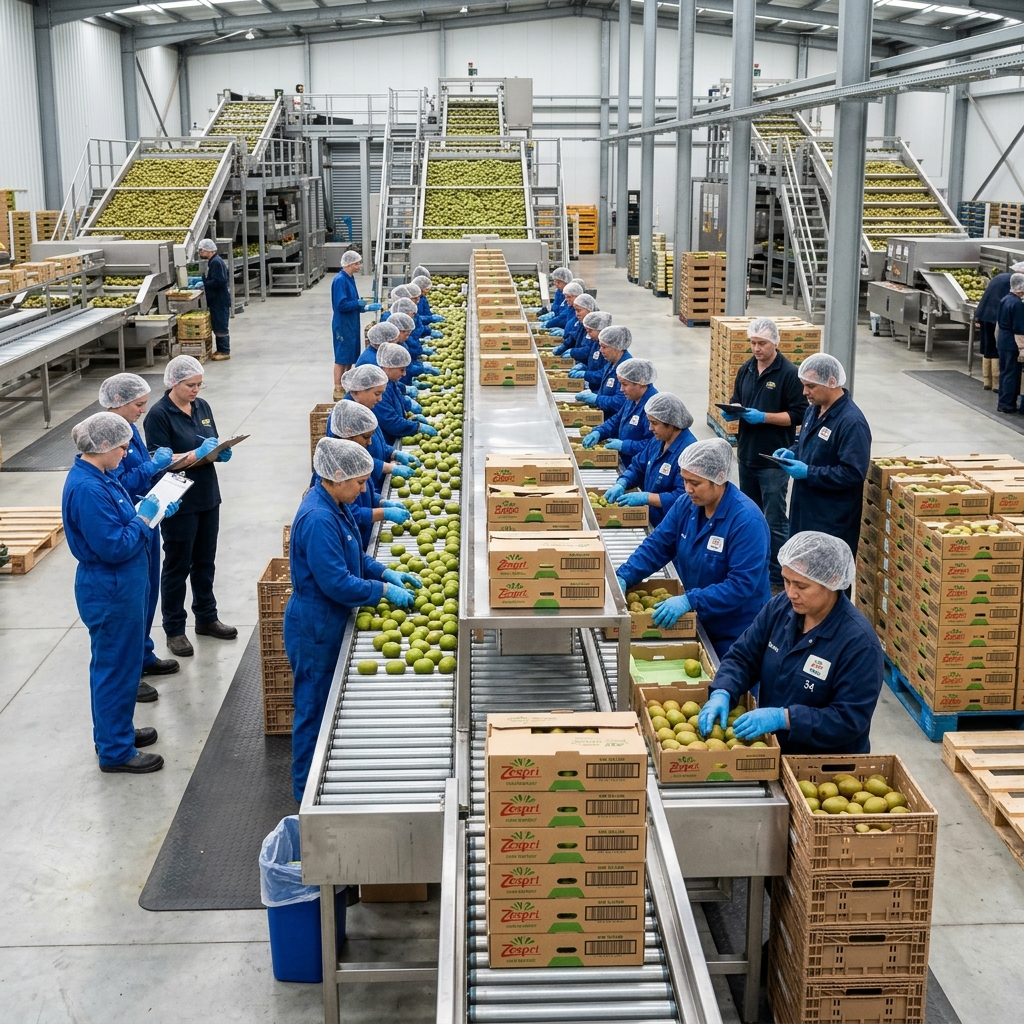 Kiwifruit Packing